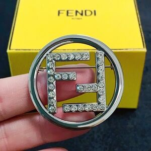 Fendi brooch